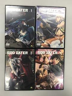 非常に良い】 GOD EATER ゴッドイーター [レンタル落ち]全4巻セット