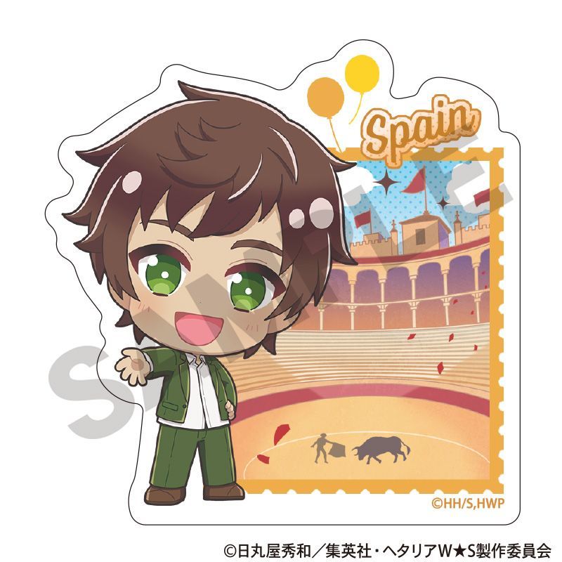 新品/公式】ヘタリア World☆Stars_トレーディングアクリルクリップ ち