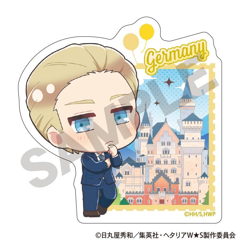 新品/公式】ヘタリア World☆Stars_トレーディングアクリルクリップ ち