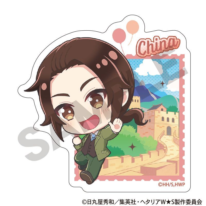 新品/公式】ヘタリア World☆Stars_トレーディングアクリルクリップ ち