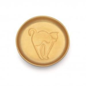 アルタ 金箔ネコ 醤油皿 ねおき 1963255