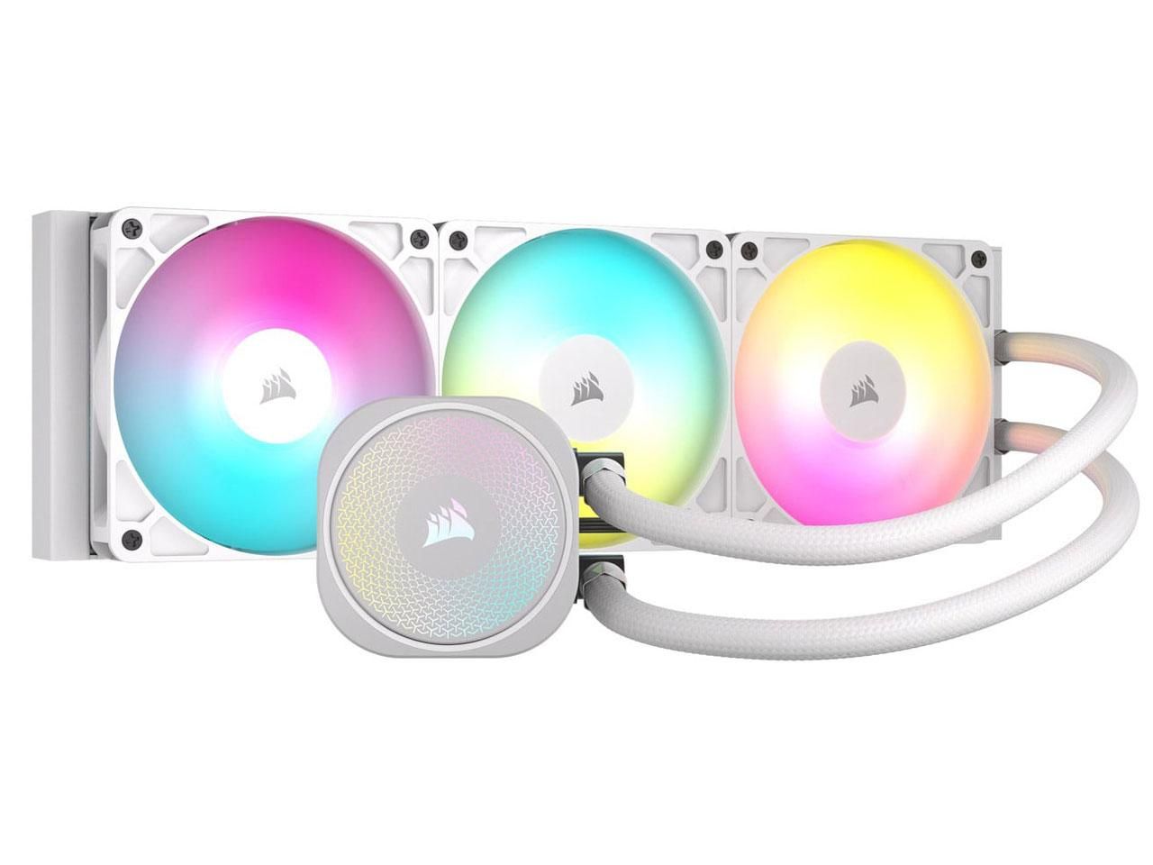 コルセア 簡易水冷CPUクーラー 360 RS ARGB White