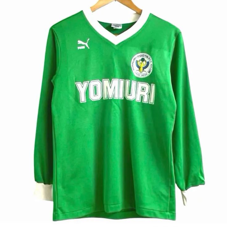 80s ヴィンテージ puma プーマ 読売クラブ #13 長袖 サッカー