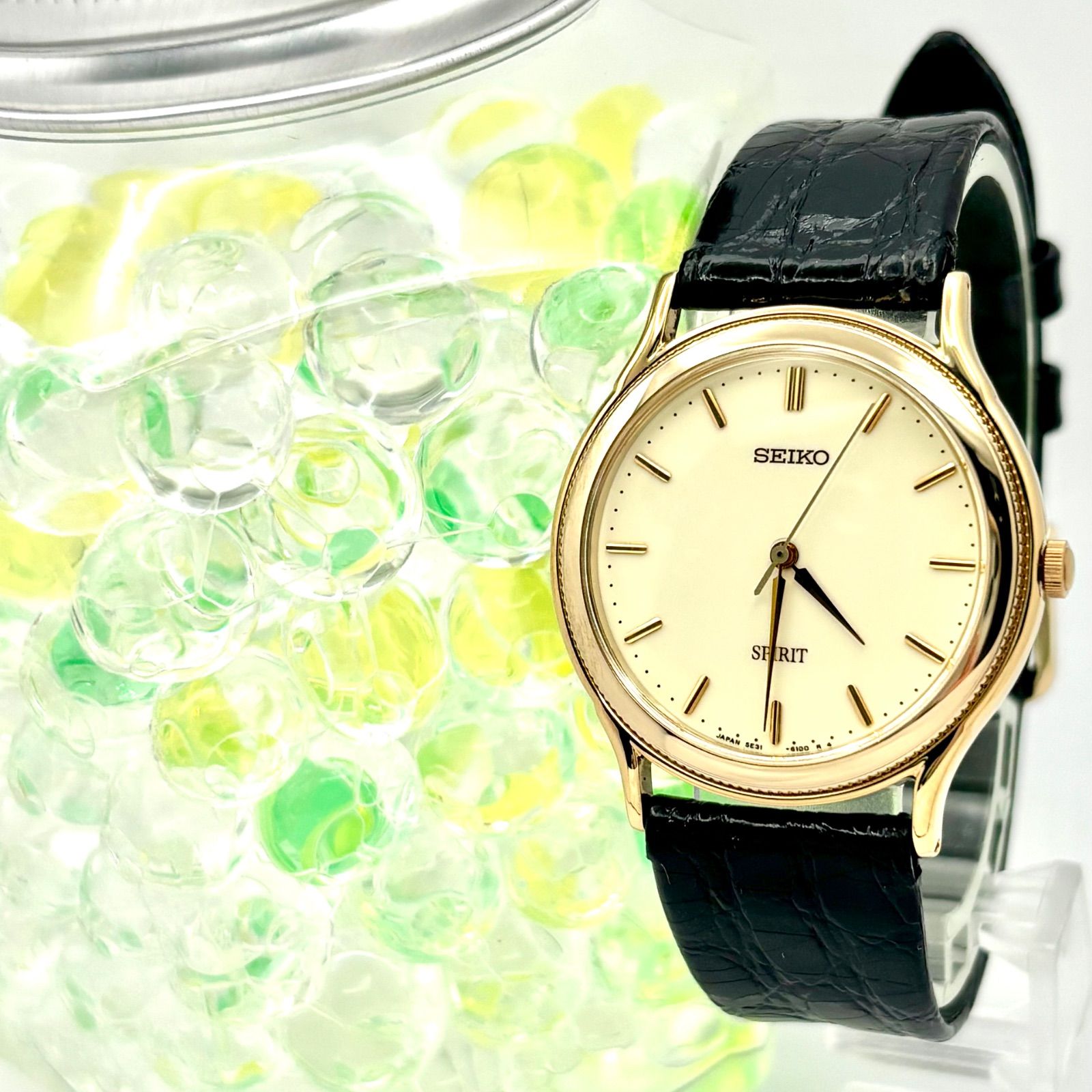 未使用/新品電池】SEIKO セイコー SPIRIT スピリット メンズ 腕時計