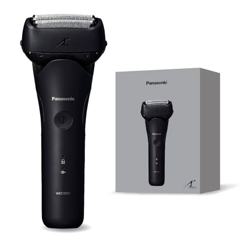 パナソニック メンズ シェーバー ラムダッシュ 刃 電動 髭剃り ACアダプター充電 ウォータースルー洗浄 ES L 321 W K ブラックp b 1265 f 3
