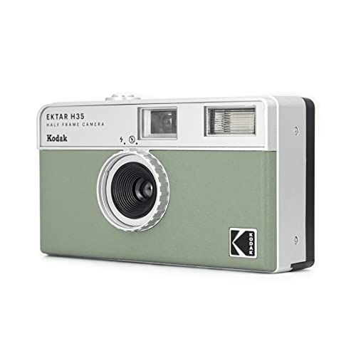 コダック Kodak フィルムカメラ EKTAR H 35 ハーフフレーム セージp 4980161 b