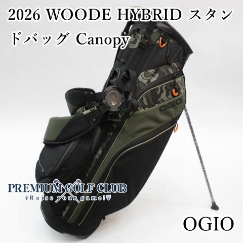 OGIO オジオ 2026 WOODE HYBRID スタンドバッグ Canopy CAMO 迷彩 日本未発売USモデル 8174