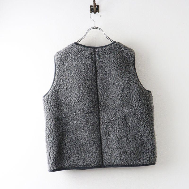 ポーランド製 コールドブレイカー パイピングボアベスト Bodywarmer サイズS グレー┃フリース 上着 アウター