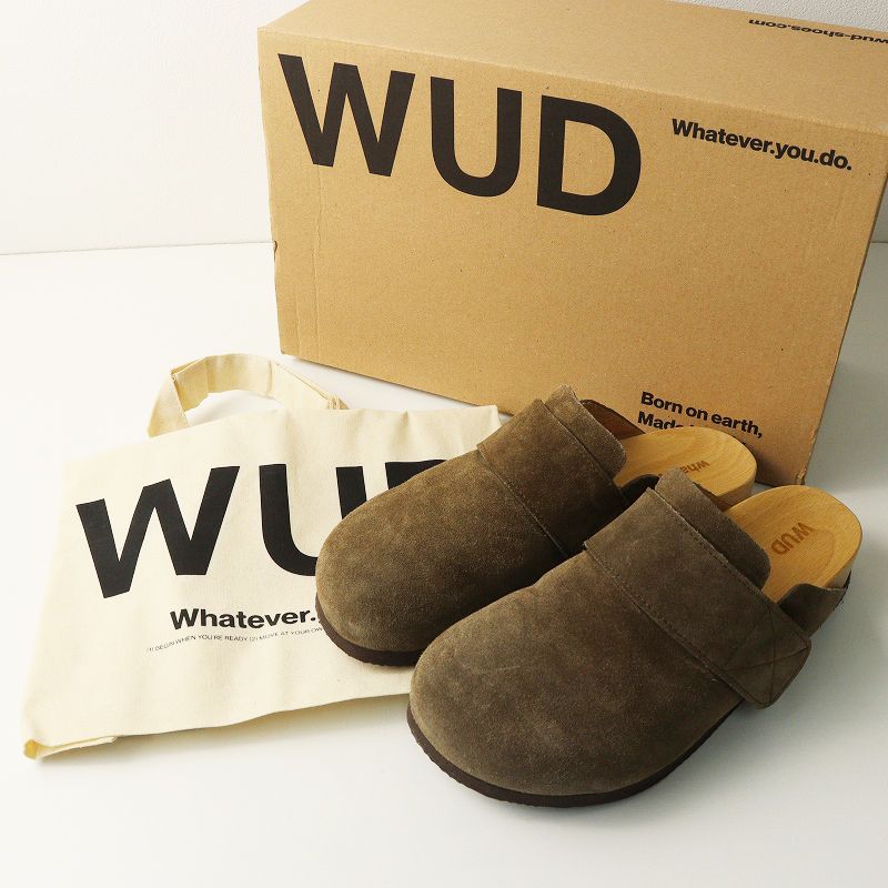 2024AW journal standard luxe扱 ウッド WUD BARK SANDALS スウェード 