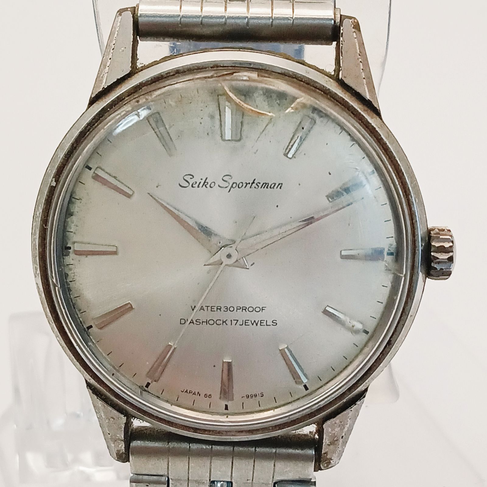 稼働】0210-1 SEIKO Sportsman セイコー スポーツマン 66-9981 メンズ 
