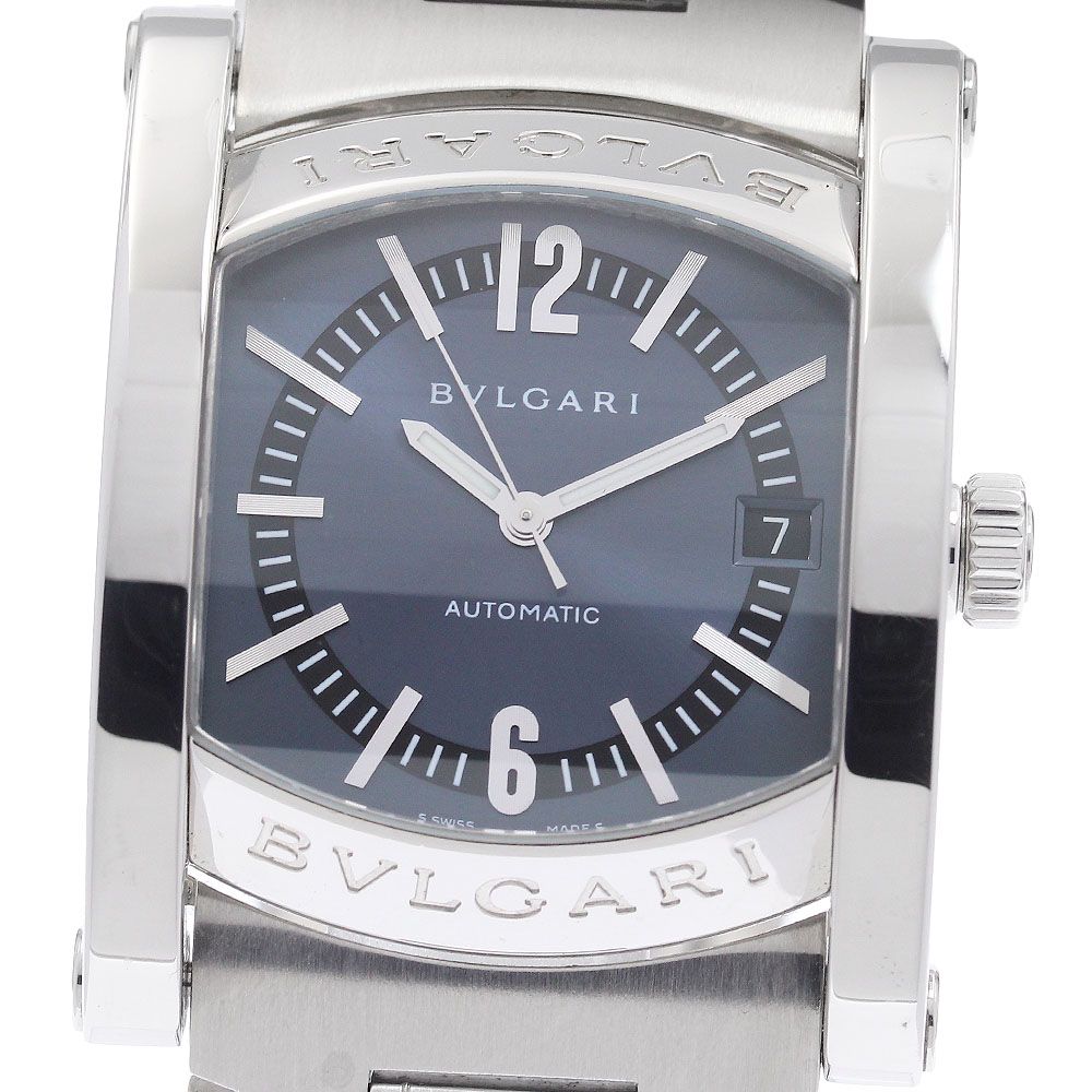 ブルガリ BVLGARI AA44S アショーマ デイト 自動巻き メンズ _942852