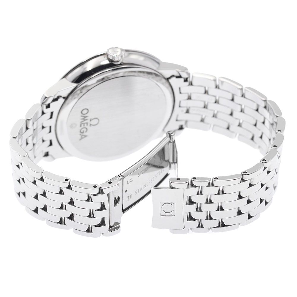  オメガ OMEGA 424 10 40 20 03 001 デビル プレステージ コーアクシャル デイト 自動巻き メンズ 箱 保証書付き_939541 主役アイテム 自動巻き時計 腕時計(アナログ)