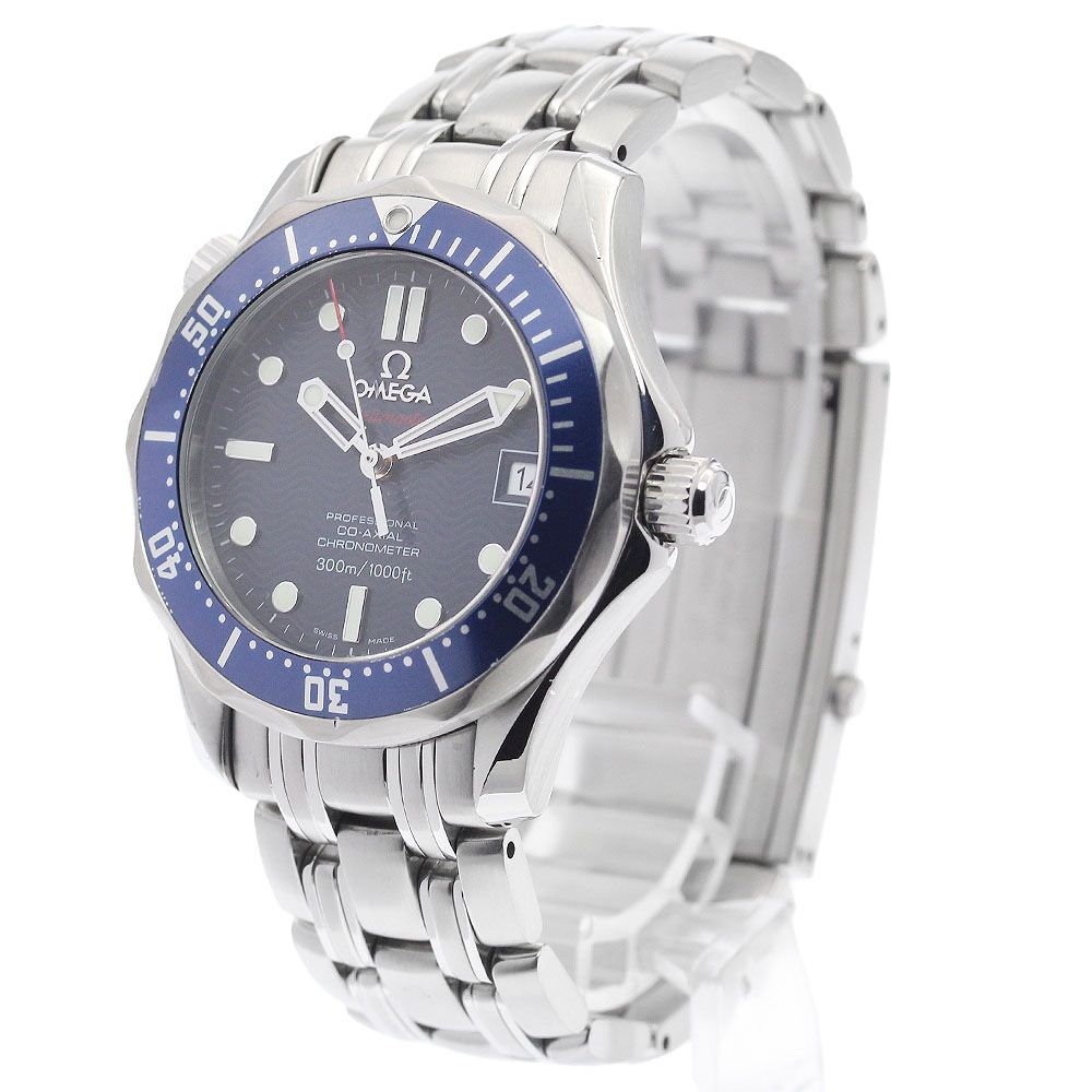  オメガ OMEGA 2222 80 シーマスター300 デイト コーアクシャル 自動巻き ボーイズ _901482 シャツ 自動巻き時計 腕時計(アナログ)