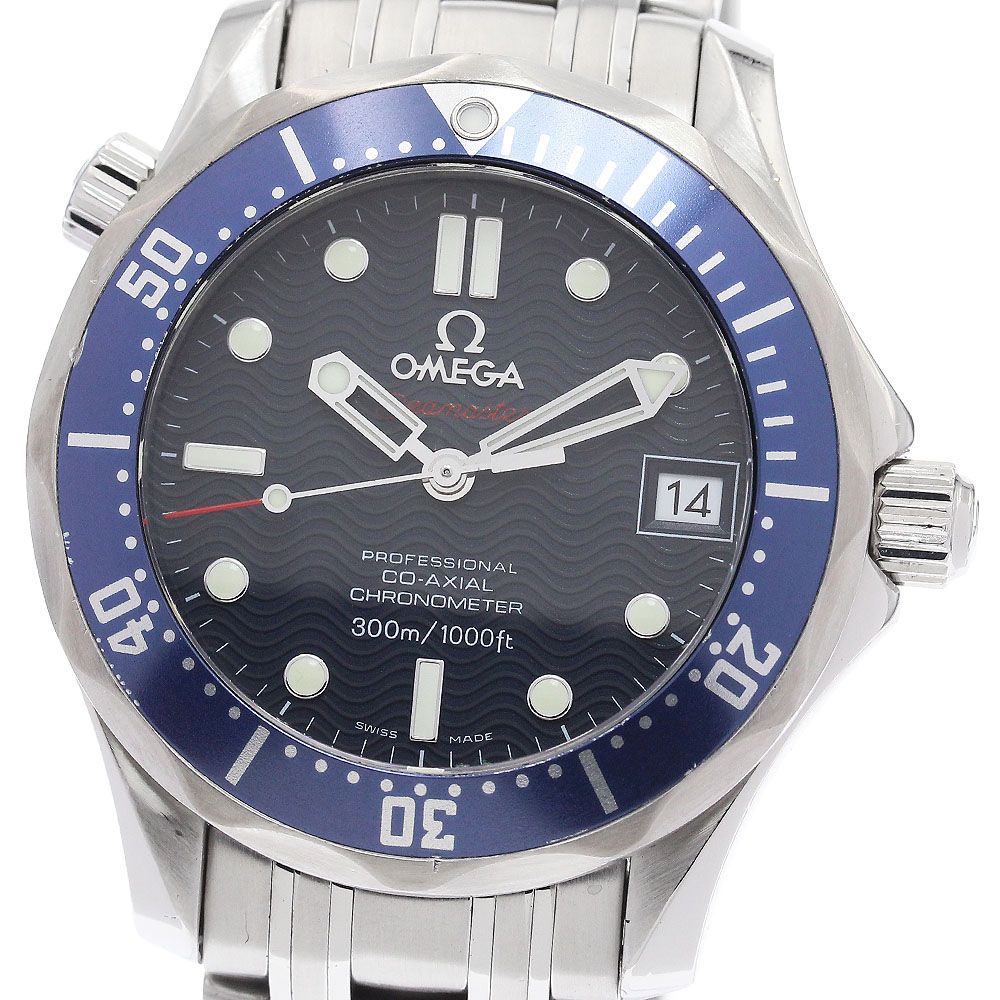 オメガ OMEGA 2222 80 シーマスター300 デイト コーアクシャル 自動巻き ボーイズ _901482