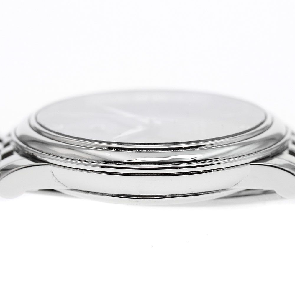  オメガ OMEGA 4500 50 デビル プレステージ デイト 自動巻き メンズ 保証書付き_934537 速乾素材 自動巻き時計 腕時計(アナログ)