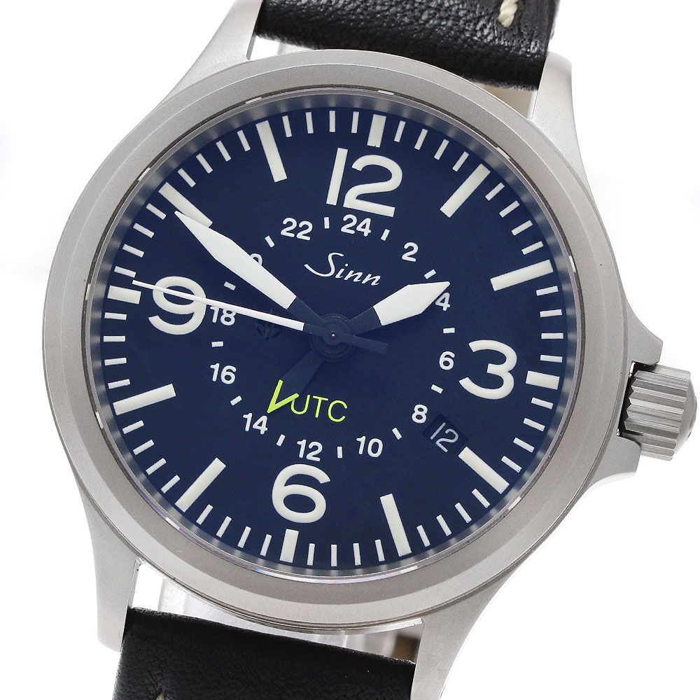 ジン Sinn 856 フリーガー デイト GMT 自動巻き メンズ 保証書付き_938994