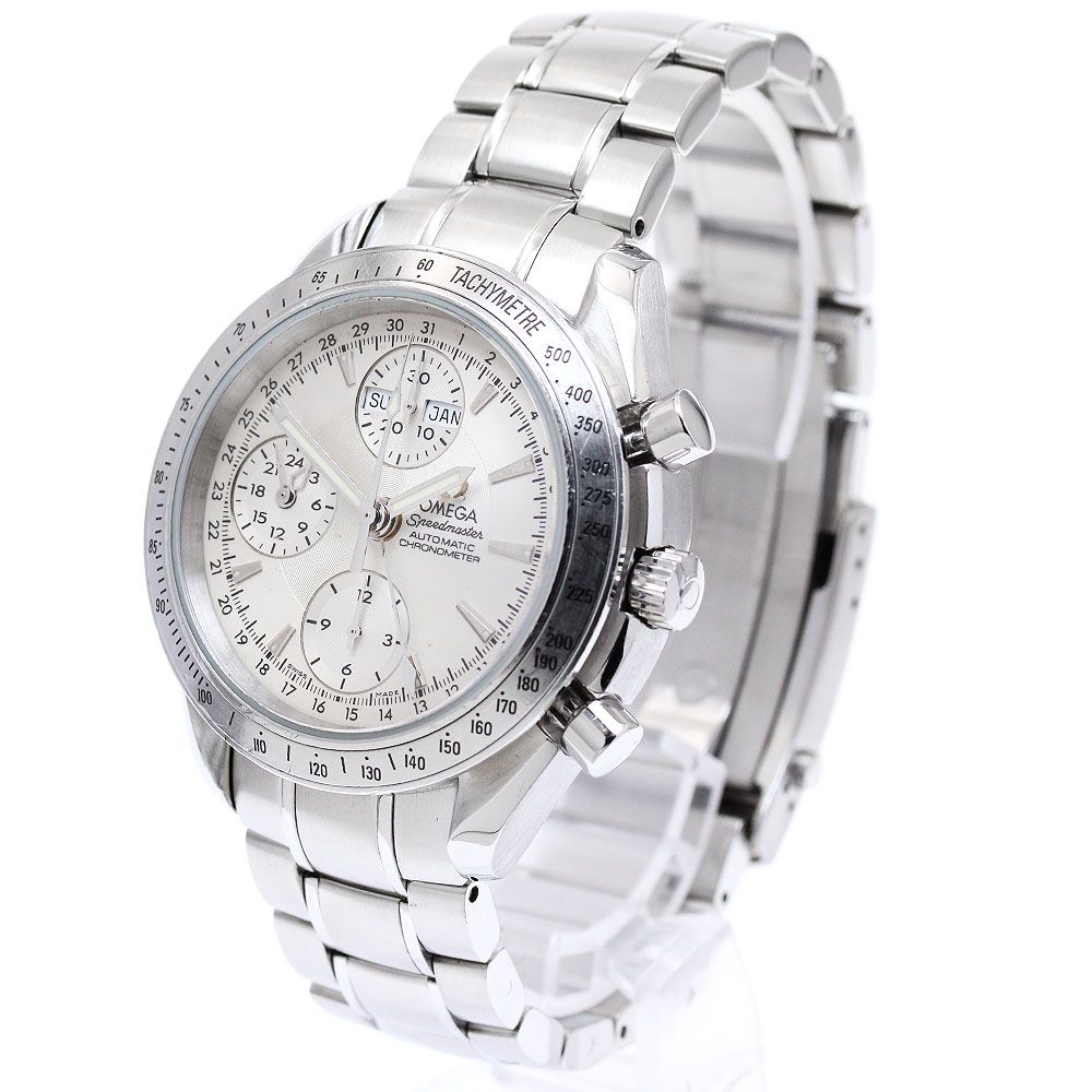  オメガ OMEGA 3221 30 スピードマスター トリプルカレンダー クロノグラフ 自動巻き メンズ _921675 通勤対応 自動巻き時計 腕時計(アナログ)