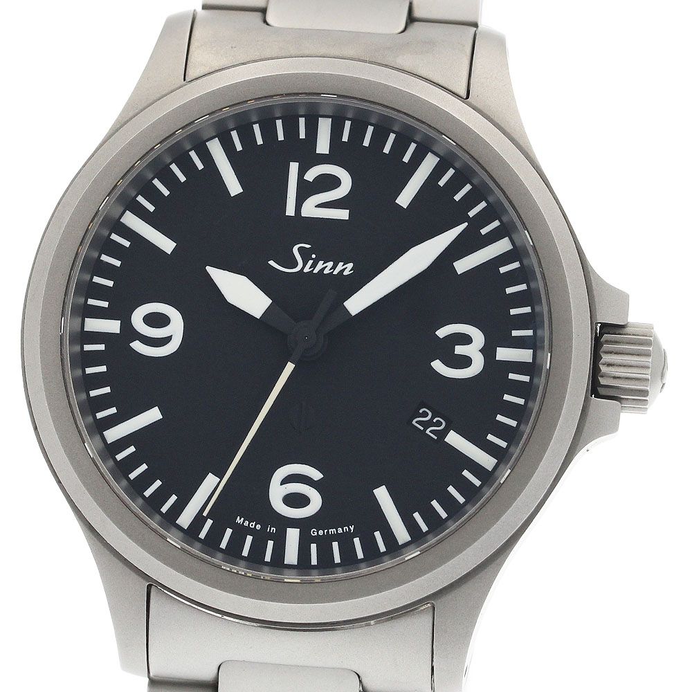 ジン Sinn 856 フリーガー デイト 自動巻き メンズ 保証書付き_939495