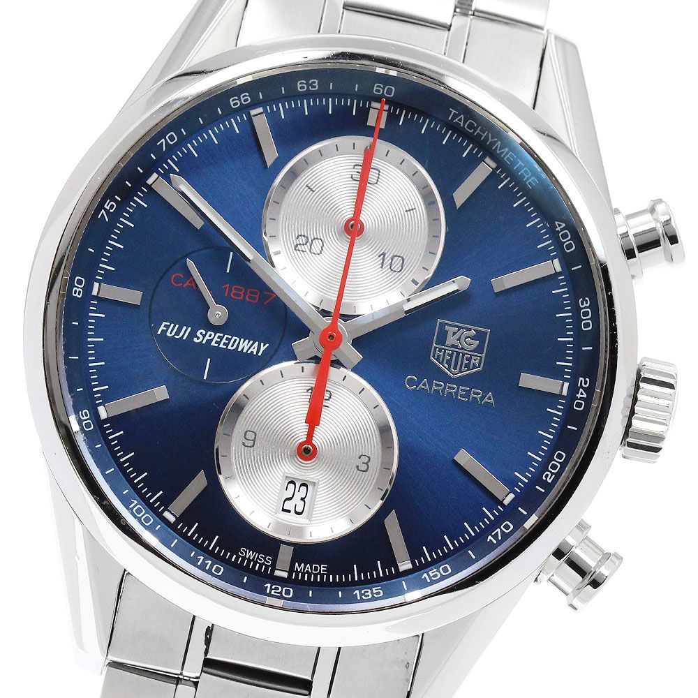 タグホイヤー TAG HEUER CAR211B BA0724 カレラ cal 1887 富士スピードウェイ 自動巻き メンズ 保証書付き_938002