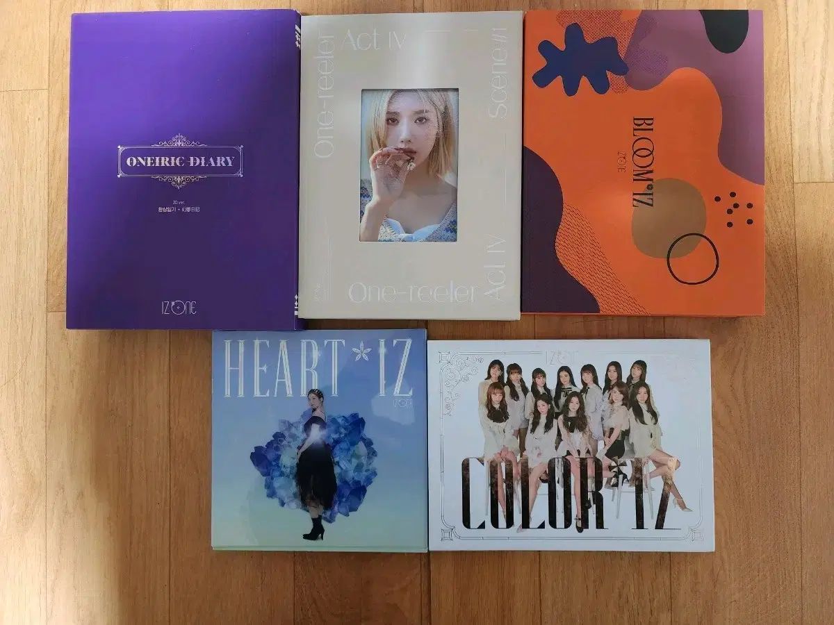 IZ ONE アイズワン アルバム まとめ HEART BLOOM reeler