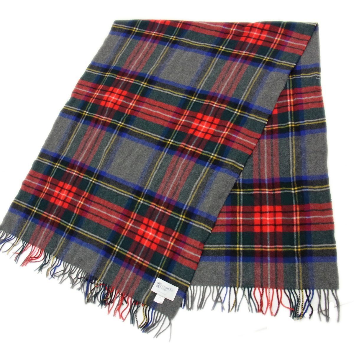 ◇JOHNSTONS OF ELGIN ラムウール 大判 ストール ショール 