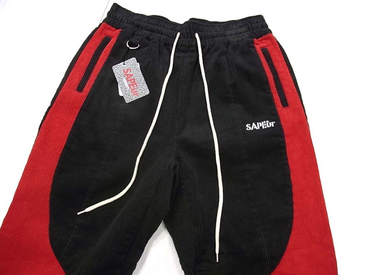 新品 定価27,500円 即完売◇SAPEur コーデュロイ トラックパンツ 22SS