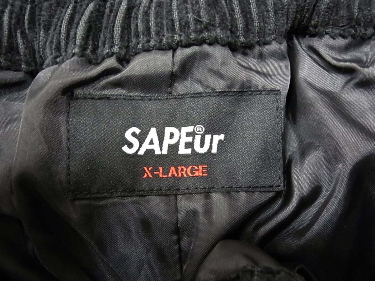 新品 定価27,500円 即完売◇SAPEur コーデュロイ トラックパンツ 22SS