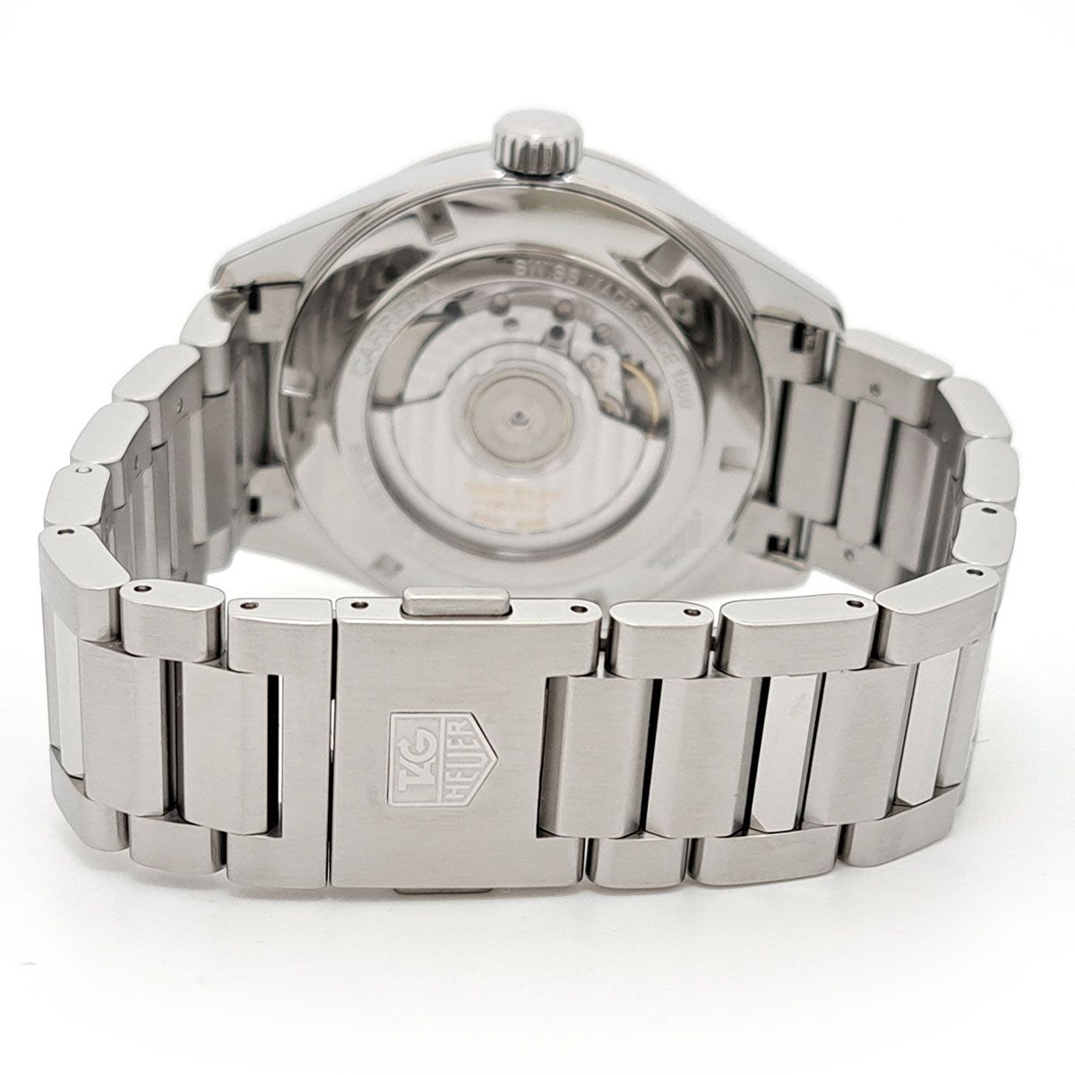  タグホイヤー カレラ キャリバー7 ツインタイム WAR2012 BA0723 自動巻き ステンレススティール メンズ TAG HEUER 時計 新作入荷 自動巻き時計 腕時計(アナログ)