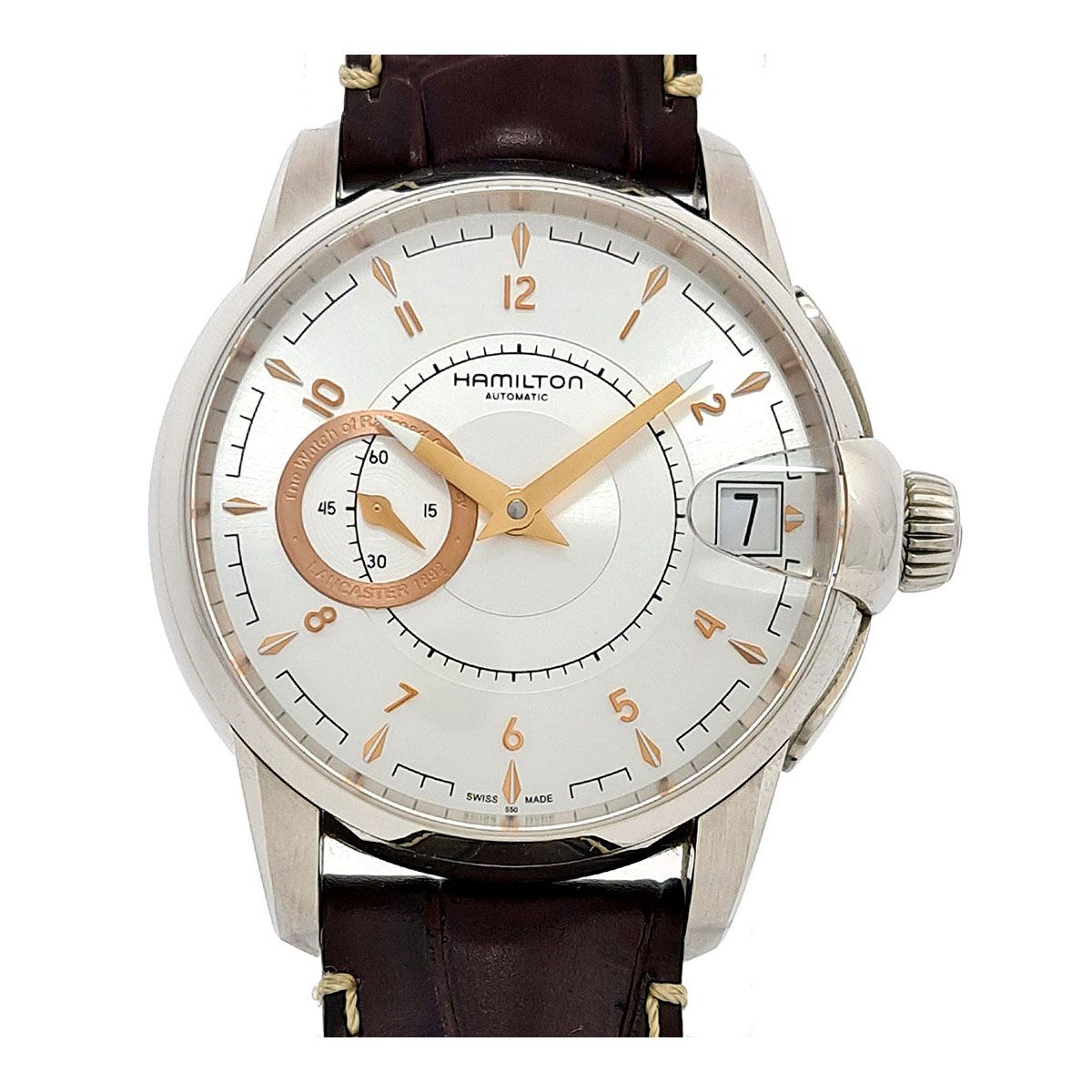 ハミルトン レイルロード H406150 自動巻き ステンレススティール メンズ HAMILTON 時計
