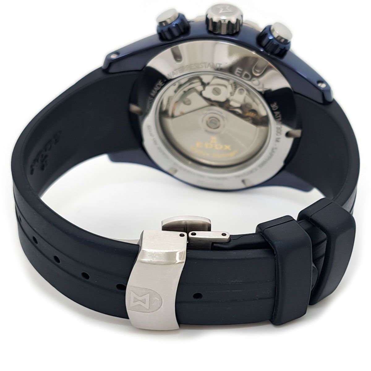  エドックス グランドオーシャン クロノグラフ 01123 357BU4 自動巻き ステンレススティール メンズ EDOX 時計 高見え 自動巻き時計 腕時計(アナログ)