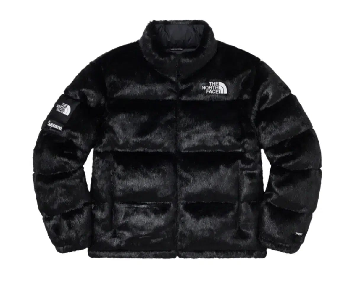 ノースフェイス 700fill ヌプシ STUSSY Supreme パタゴニア Supreme × THE NORTH FACE 700フィル ファー Nuptse ダウン ブラック