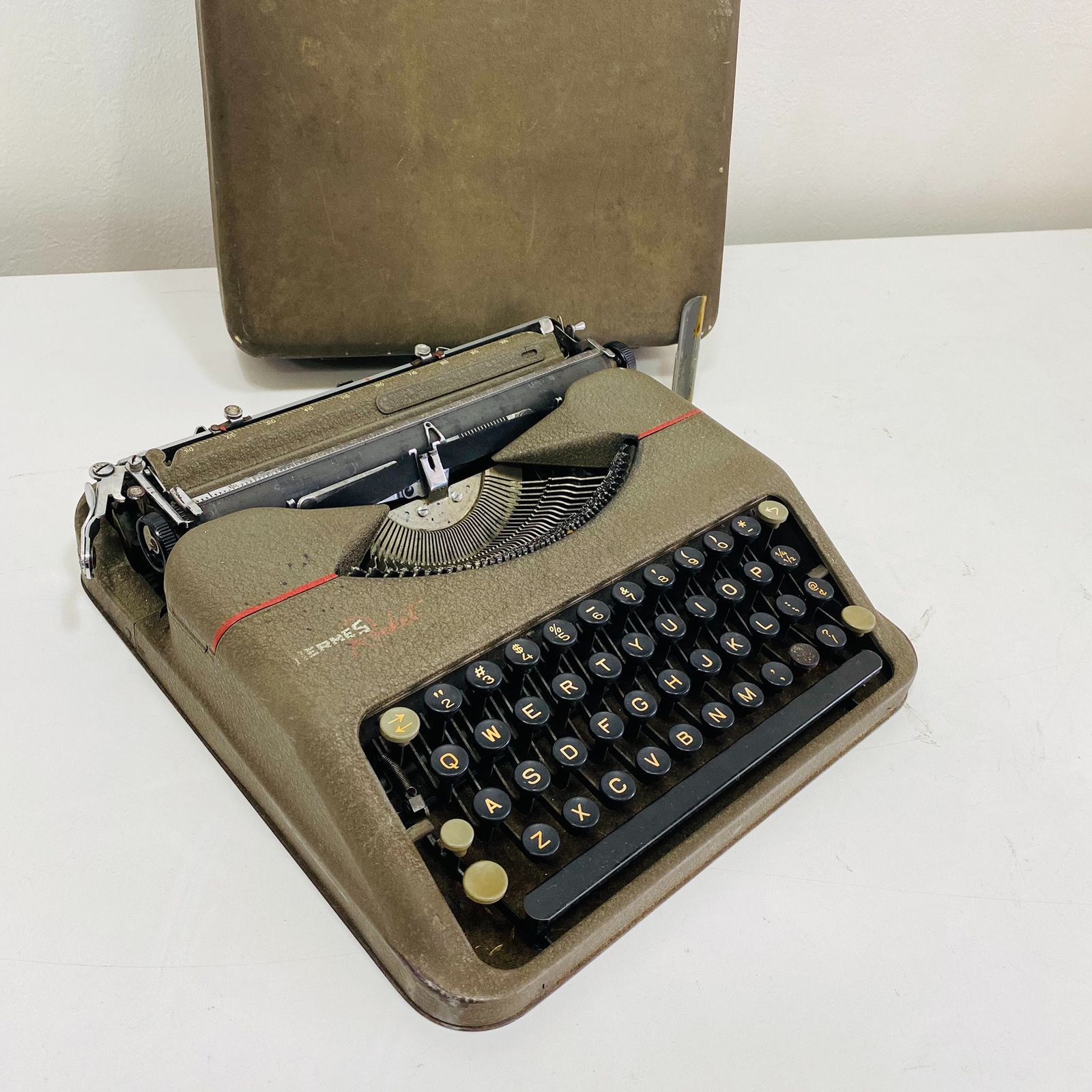 HERMES Rocket エルメス ロケット タイプライター ケース付 スイス製