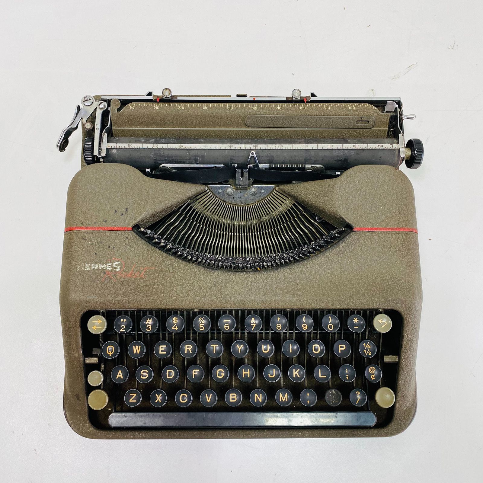 HERMES Rocket エルメス ロケット タイプライター ケース付 スイス製
