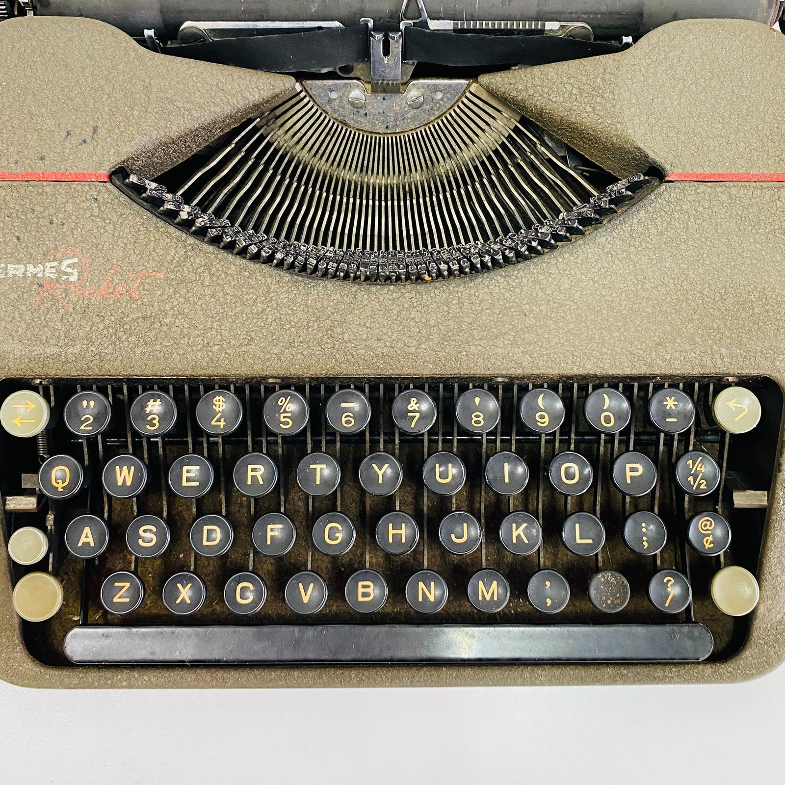 HERMES Rocket エルメス ロケット タイプライター ケース付 スイス製