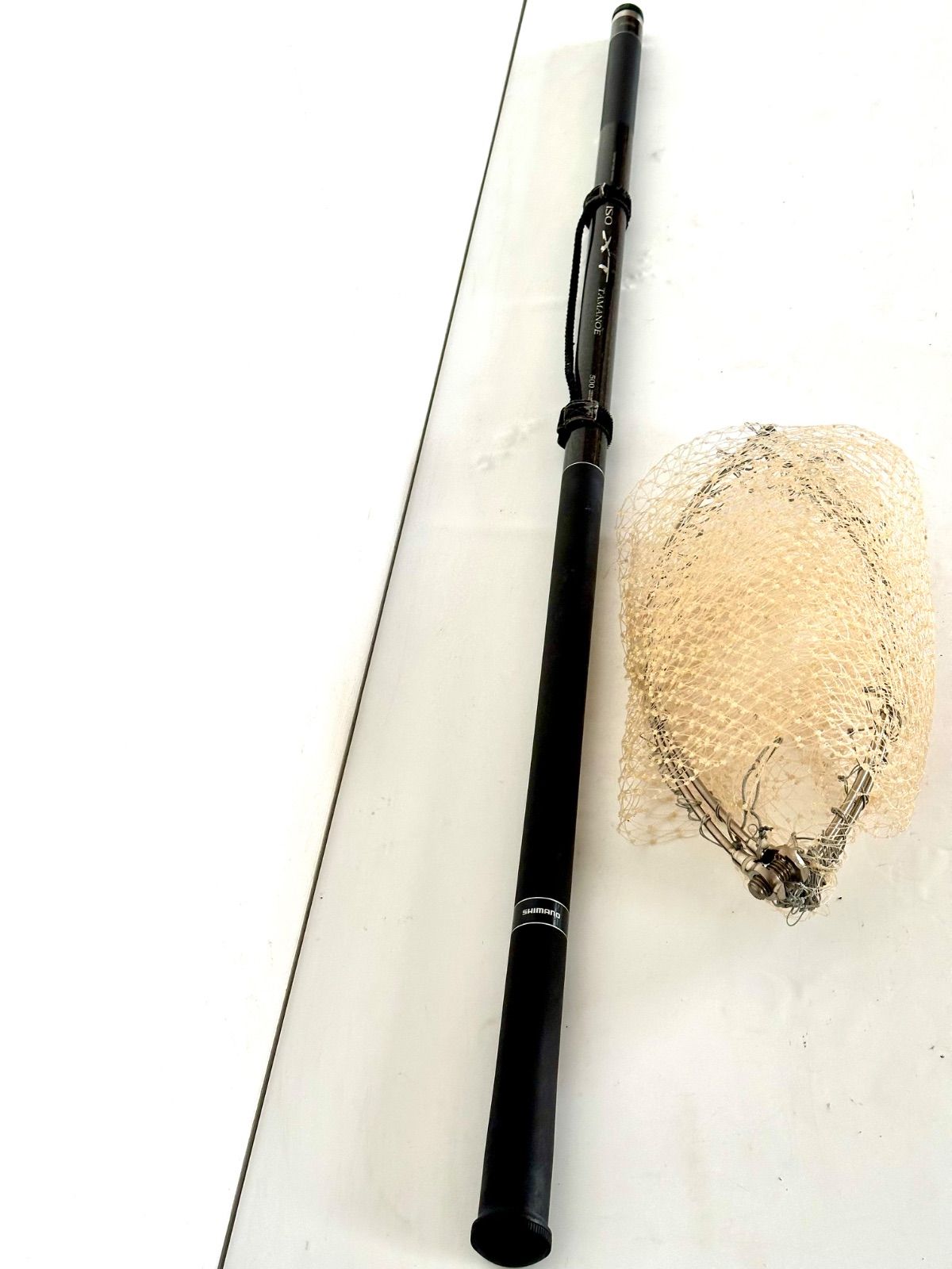 シマノ ISO XT TAMANOE 500 シマノステン玉網付き SHIMANO 玉の柄 玉枠