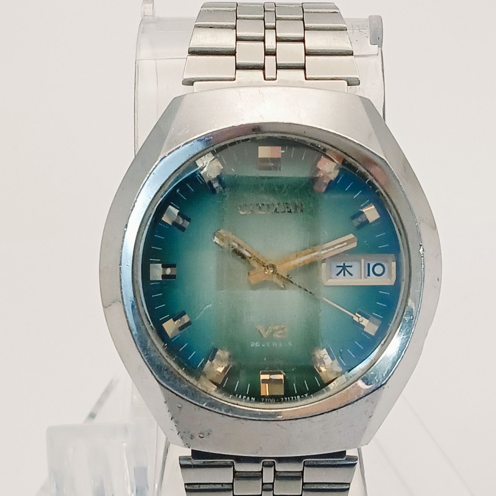 稼働 良品】0210-2 CITIZEN SEVEN STAR V2 シチズン セブンスター 4 