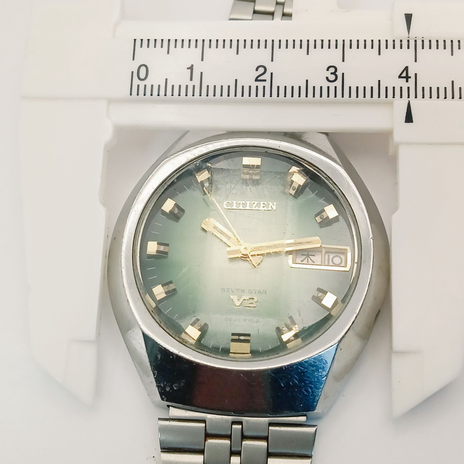 稼働 良品】0210-2 CITIZEN SEVEN STAR V2 シチズン セブンスター 4 
