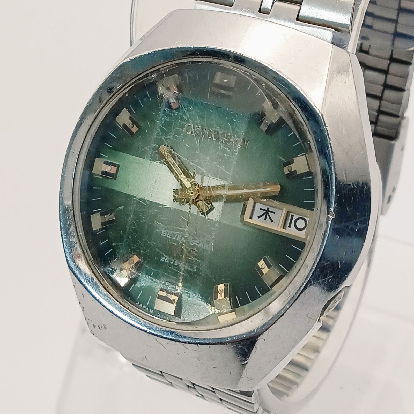 稼働 良品】0210-2 CITIZEN SEVEN STAR V2 シチズン セブンスター 4 