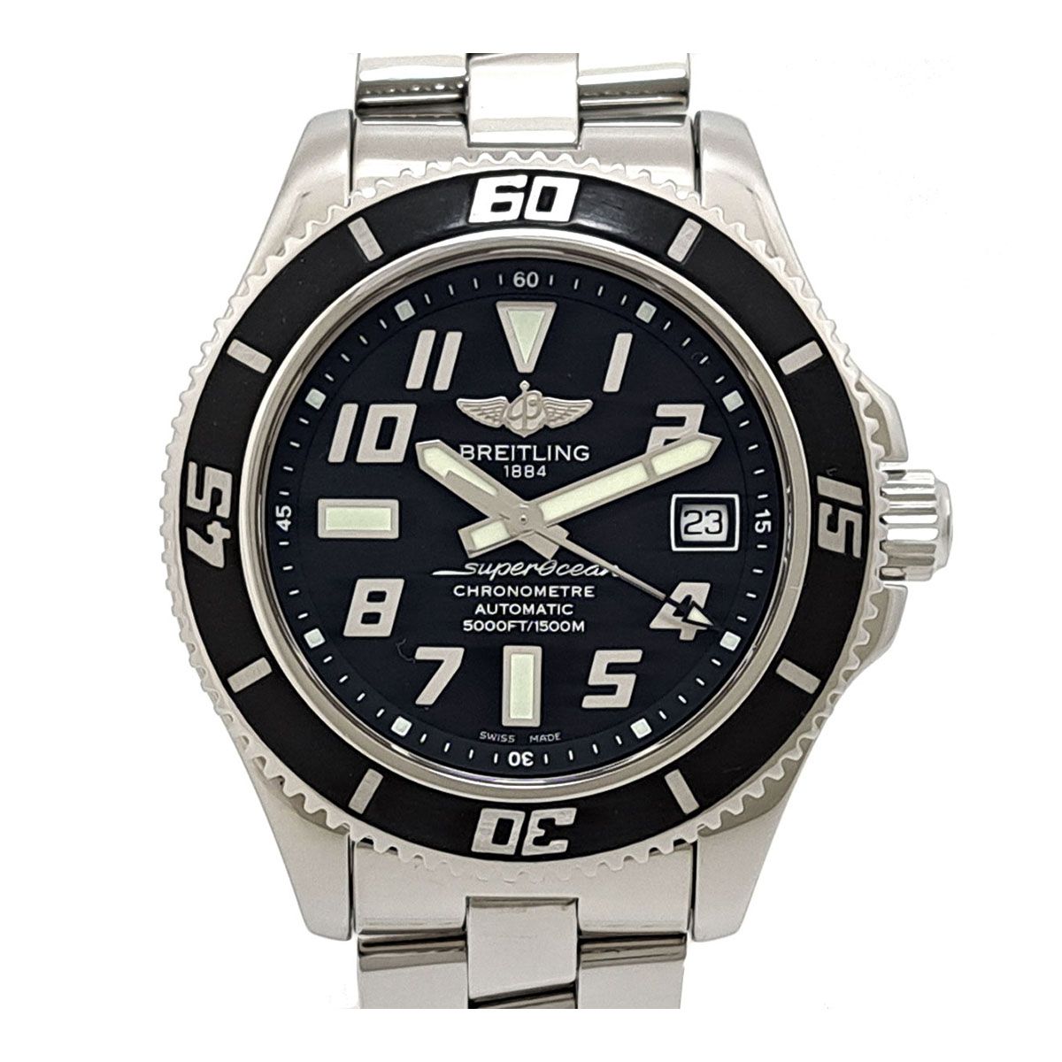 ブライトリング スーパーオーシャン 42 A17364 自動巻き ステンレススティール メンズ BREITLING 時計