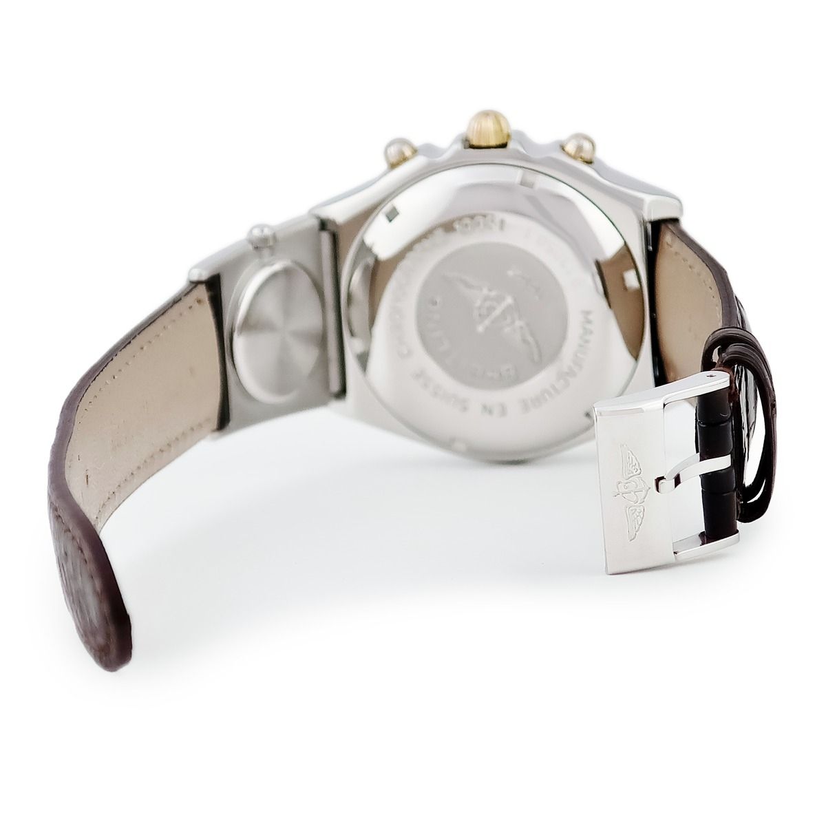  ブライトリング 腕時計 B13050 1 鑑定済み ブランド 柔らか素材 自動巻き時計 腕時計(アナログ)