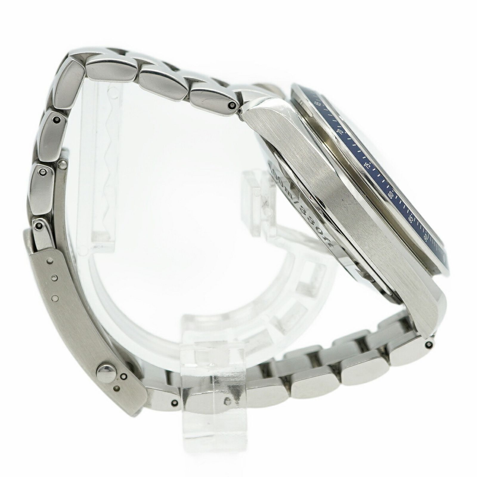 青文字盤腕時計 メンズ