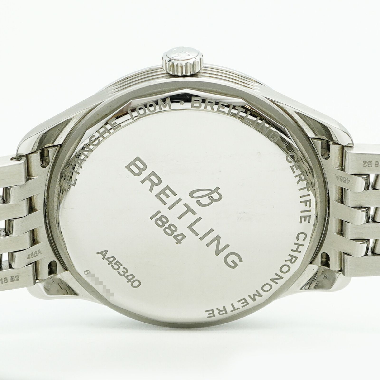 A45340 黒文字盤腕時計