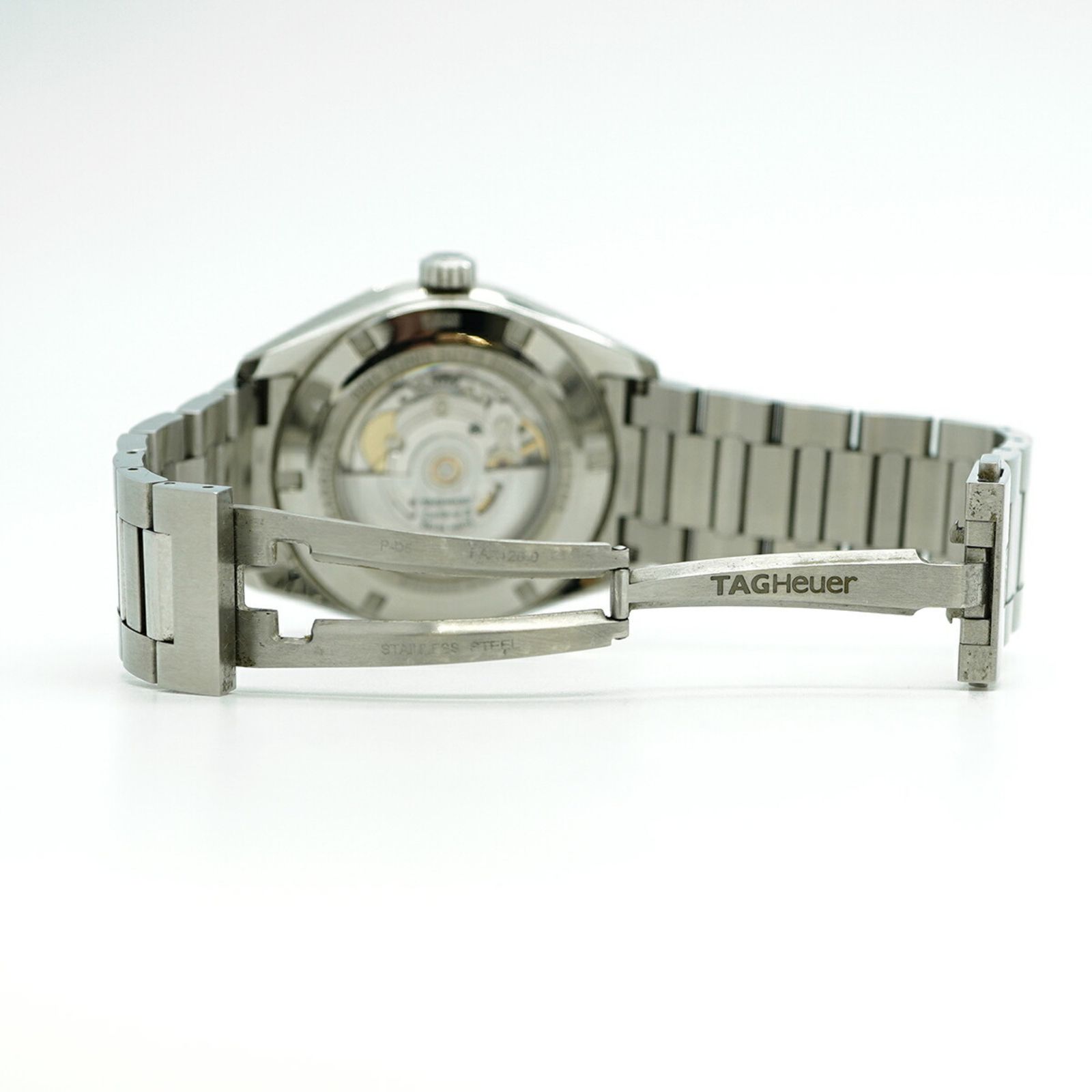  タグホイヤー カレラ WBN2012 ネイビー文字盤腕時計 メンズ Vネック 自動巻き時計 腕時計(アナログ)