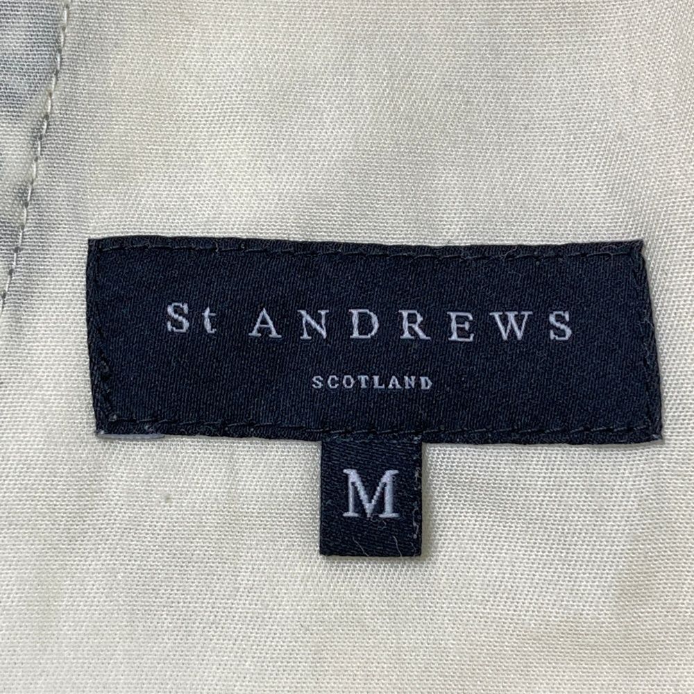 サイズ：M ST ANDREWS セントアンドリュース ストレッチ ロングパンツ
