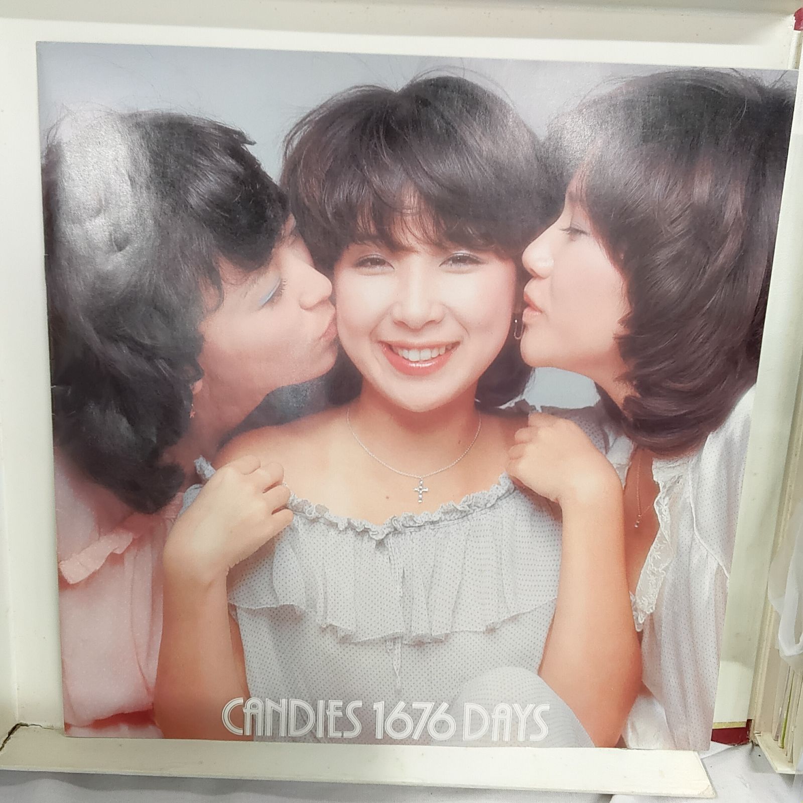 中古品・キャンディーズ CANDIES 1676 DAYS 5枚組LP EP ハート泥棒/今