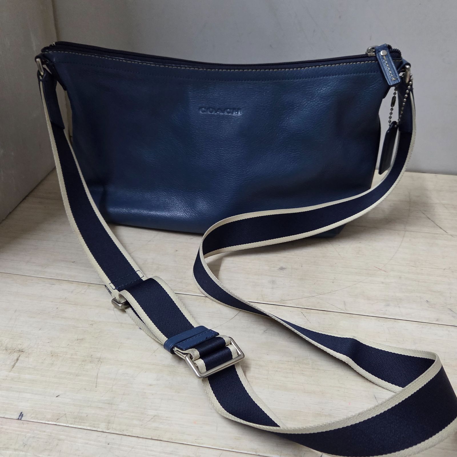 極美品/A4可能】COACH ショルダーバッグ ヘリテージ メッセンジャー 