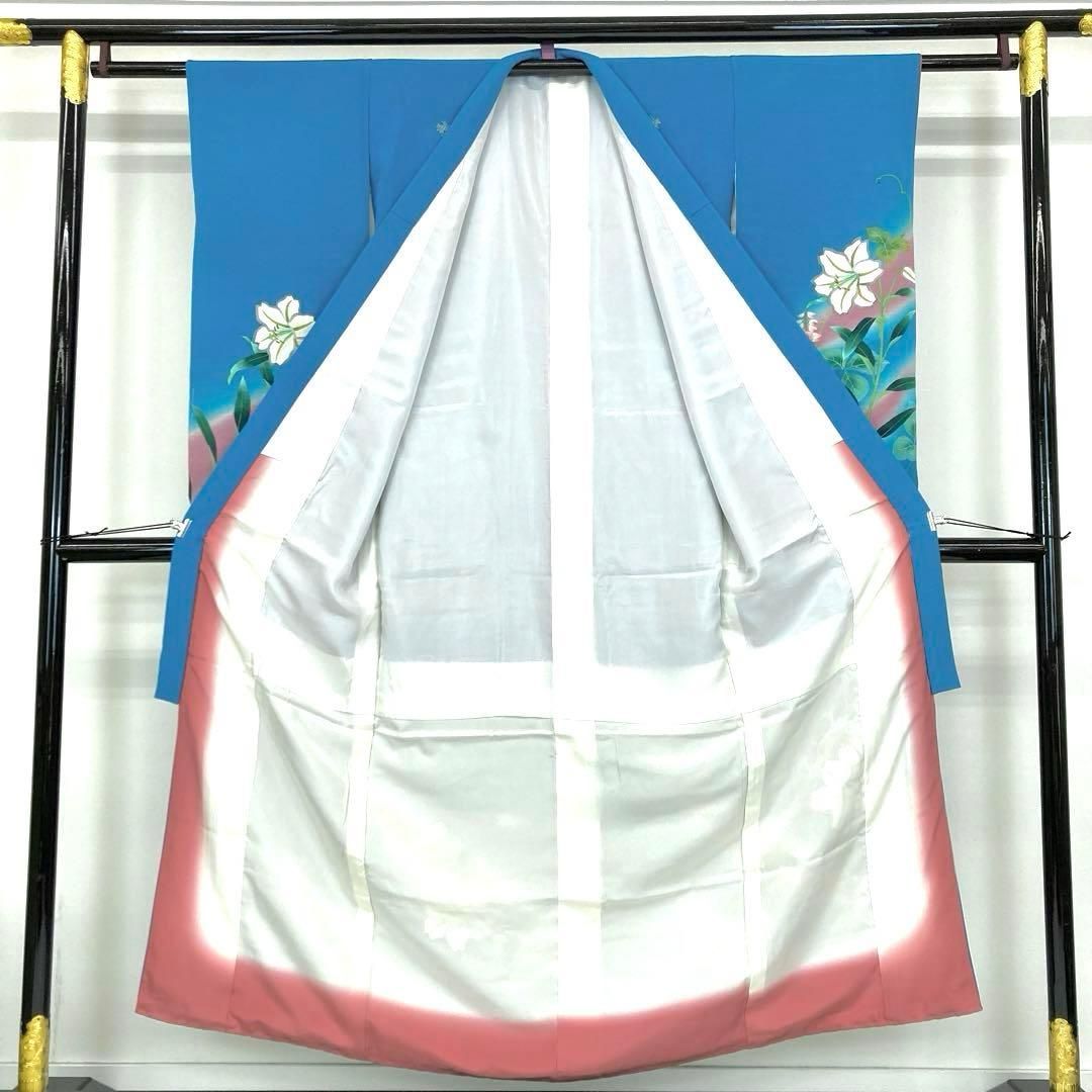 着物と帯 時流 O 24304 七五三 7才女の子着物 手描き友禅 取扱品