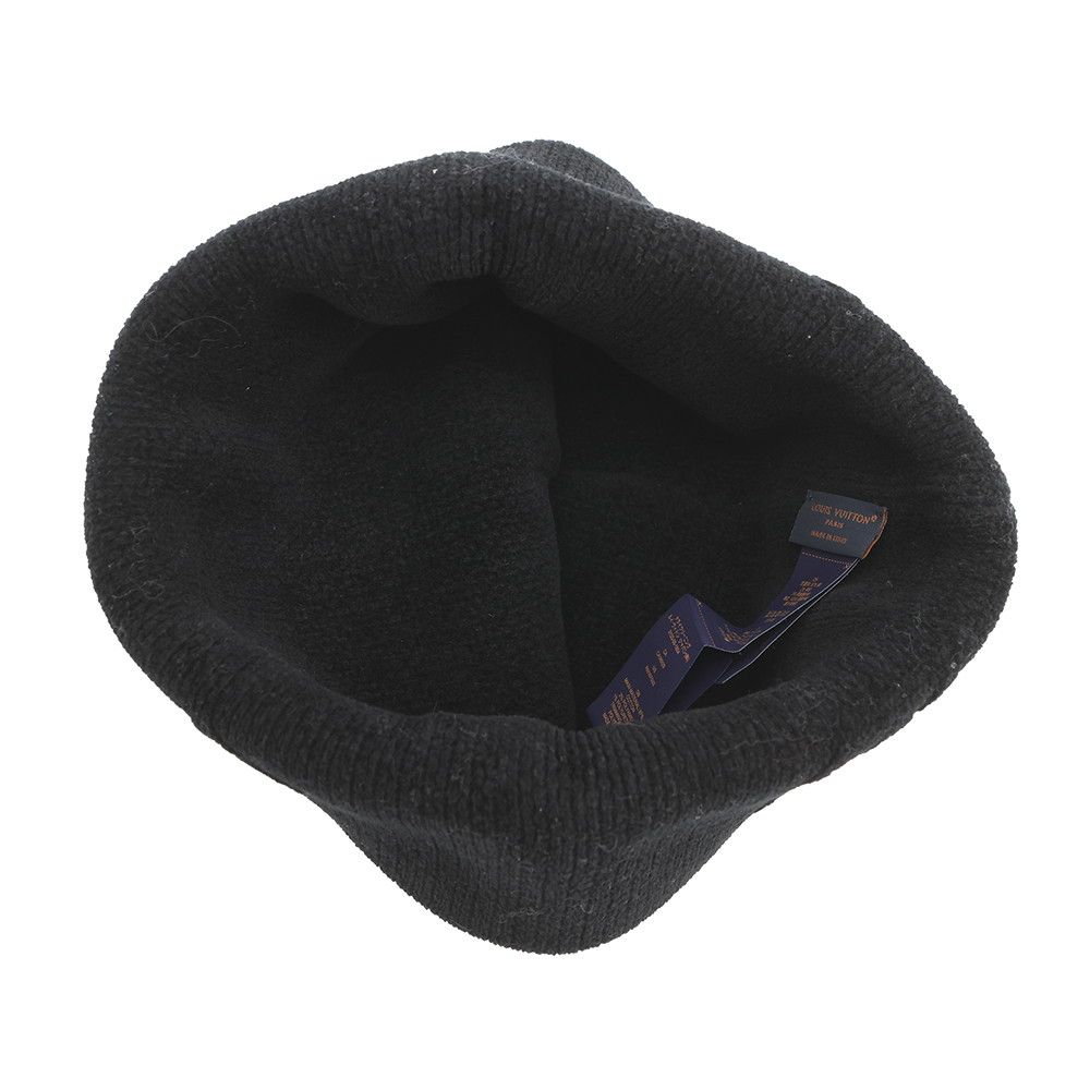 ルイヴィトン ニット帽 ビーニー・LV クラッシュ モノグラム コットン
