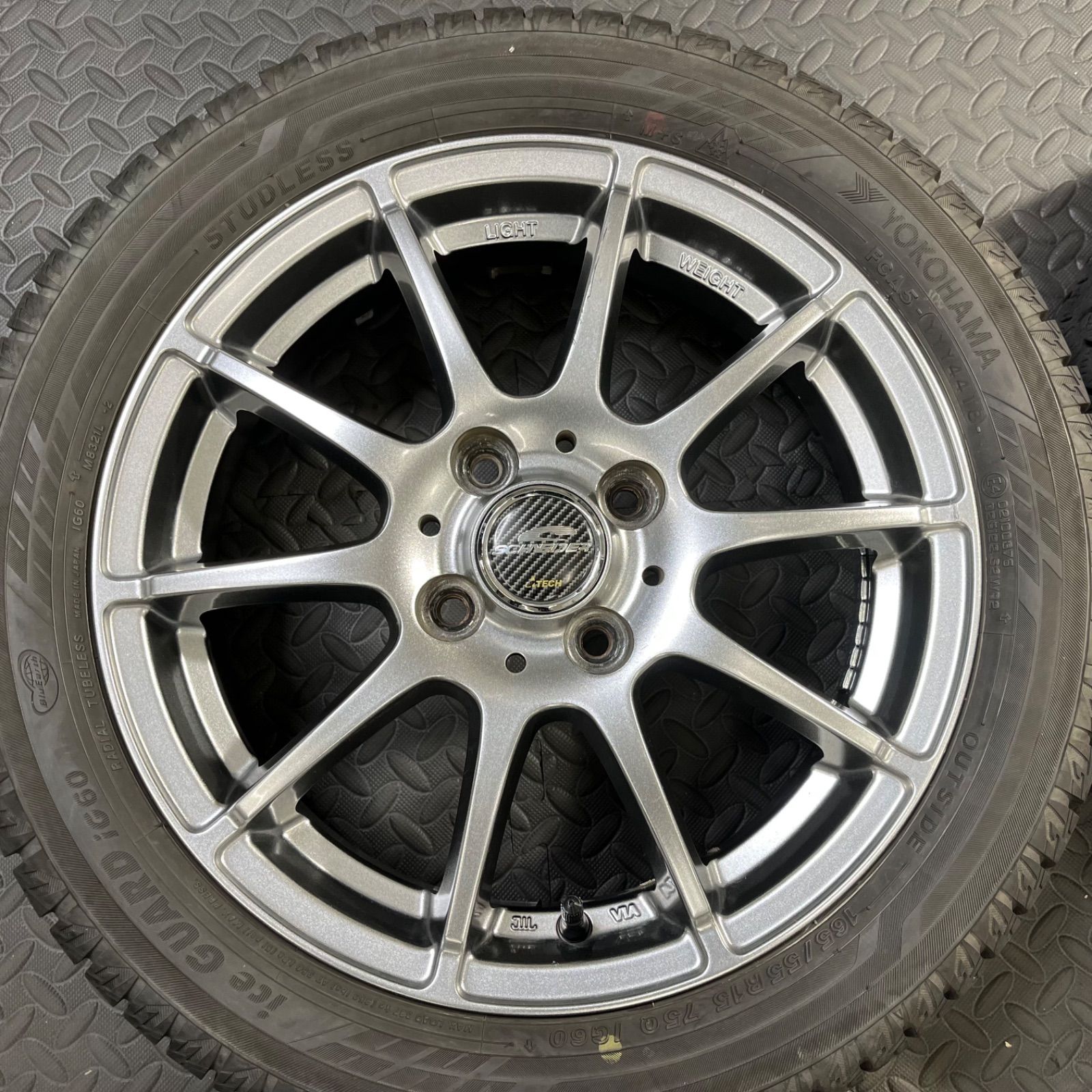 18年製 165/55R15 ヨコハマ アイスガードIG60 A-TECH シュナイダー 