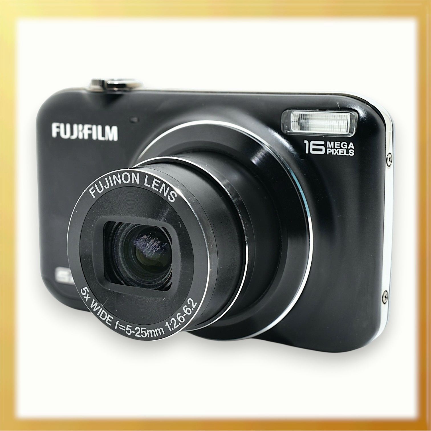 極美品｜FUJIFILM FINEPIX JX400 デジタルカメラ ブラック｜M174 